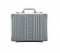 Preview: ALEON "15" Attaché Laptop Case, 30 cm - Platin -" - Hochwertiger Aluminium Notebook- & Aktenkoffer