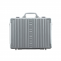 Preview: ALEON "Attaché Laptop Case, 33 cm - Platinum -" - High-quality Aluminum Briefcase for 17" Laptop