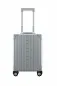 Preview: ALEON 'Business Carry-On, 49 cm' - Platin Trolley Koffer für Geschäfts- und Kurzreisen