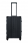 Preview: 26" TRAVELER" - ONYX - Der elegante Aluminium Reisekoffer für luxuriöse Abenteuer und stilvolles Reisen