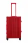 Preview: 26" TRAVELER" - RUBY - The Elegant Aluminum Suitcase for Luxurious Adventures and Stylish Traveling