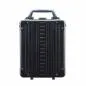 Preview: 13" Aluminum Vertical Briefcase Onyx - The vertical aluminum suitcase for the modern business traveler