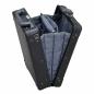 Preview: 14" Aluminum Vertical Briefcase Onyx - The vertical aluminum suitcase meeting top business standards