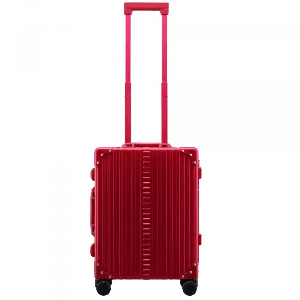 21" INTERNATIONAL CARRY-ON - Ruby - Stylish Aluminum Business Luggage