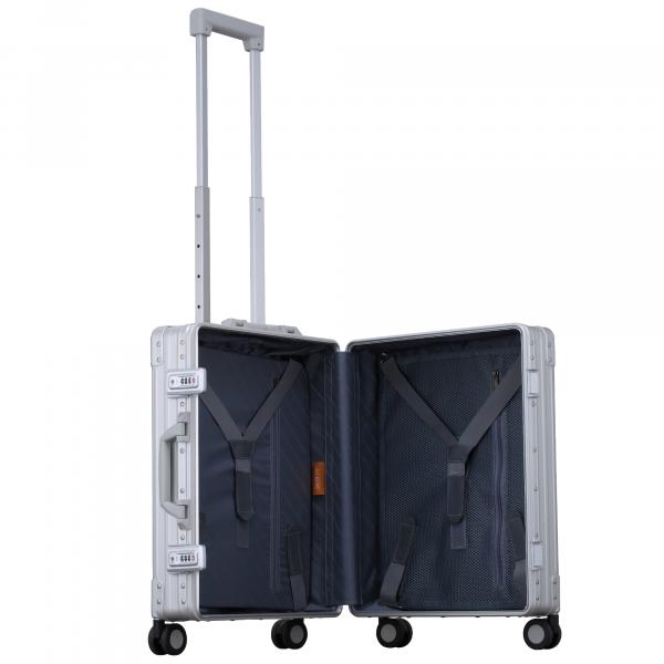 21" INTERNATIONAL CARRY-ON - Platin - Minimalistischer Reisekoffer für Vielreisende