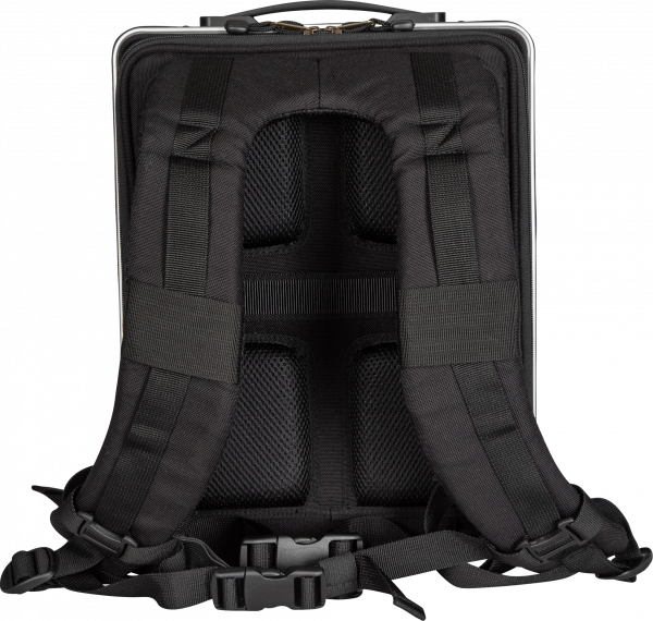 16" Hybrid-Rucksack - Platin - Meisterwerk von Luxus und Innovation