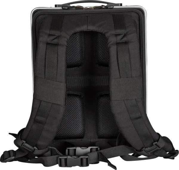 16" Hybrid-Rucksack - Platin - Meisterwerk von Luxus und Innovation