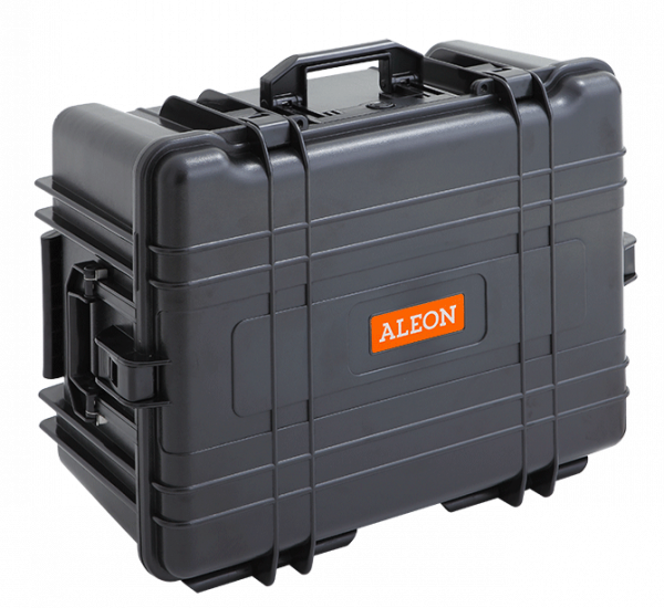 aleon outdoor trolley vollansicht schwarz Artikelnummer PC-6033