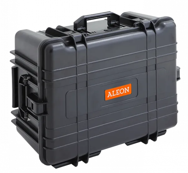 aleon outdoor trolley vollansicht schwarz Artikelnummer PC-6033