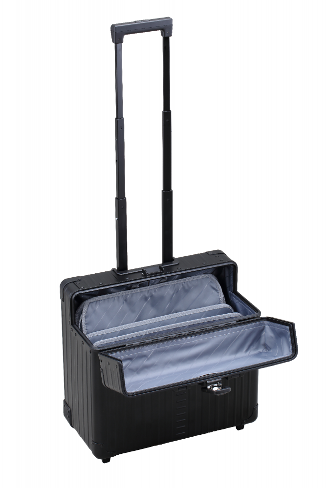 ALEON "17 Inch Pilot Case" Briefcase, 42 cm - Onyx - Your Reliable Companion for Uncompromised Travel Comfort