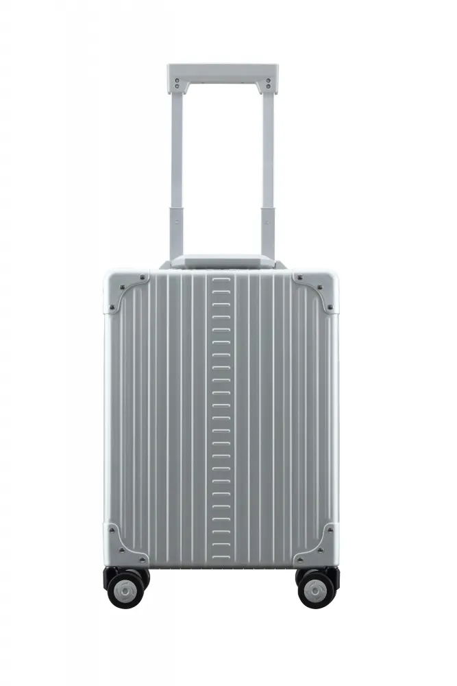 ALEON 'Business Carry-On, 49 cm' - Platin Trolley Koffer für Geschäfts- und Kurzreisen