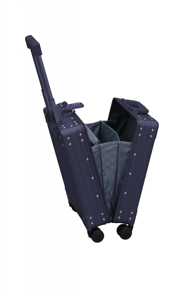 ALEON 'Business Carry-On, 49 cm' - Saphir Trolley Koffer für Geschäfts- und Kurzreisen