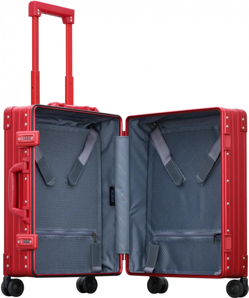 21" DOMESTIC CARRYON - RUBY - Suitcase for Adventurous Souls