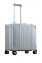 ALEON '17" Deluxe Business Case, 45 cm' - Platin - Premium Aluminum Business & Laptop Trolley